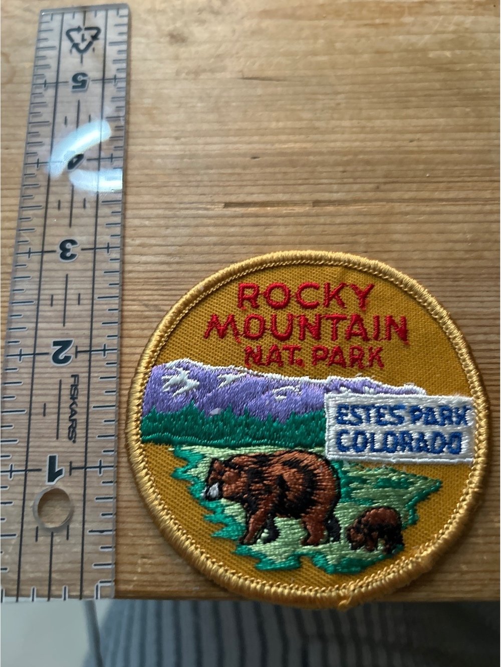 Rocky Mountain National Park Estes Park Colorado Embroidered Patch